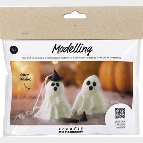 Silk Clay Figur - Mini Diy Kit - Modellering - Sp�gelse