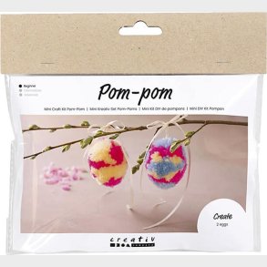 Mini Diy Kit Pompon - �g - Colorful
