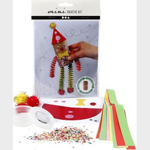 Mini Diy Kit - Toiletrulle Klovn