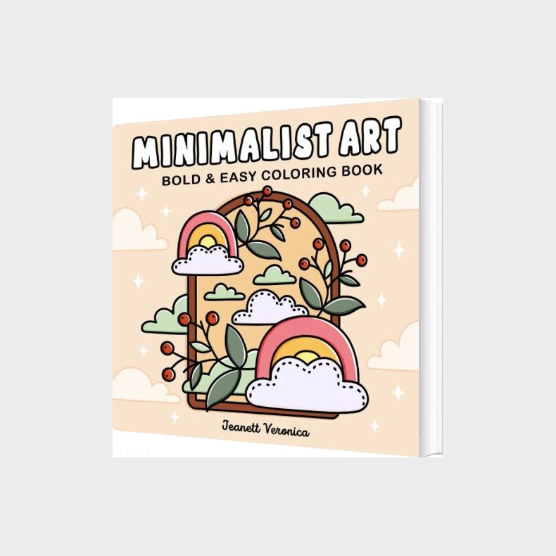 Minimalist Art - Jeanett Veronica - Bog