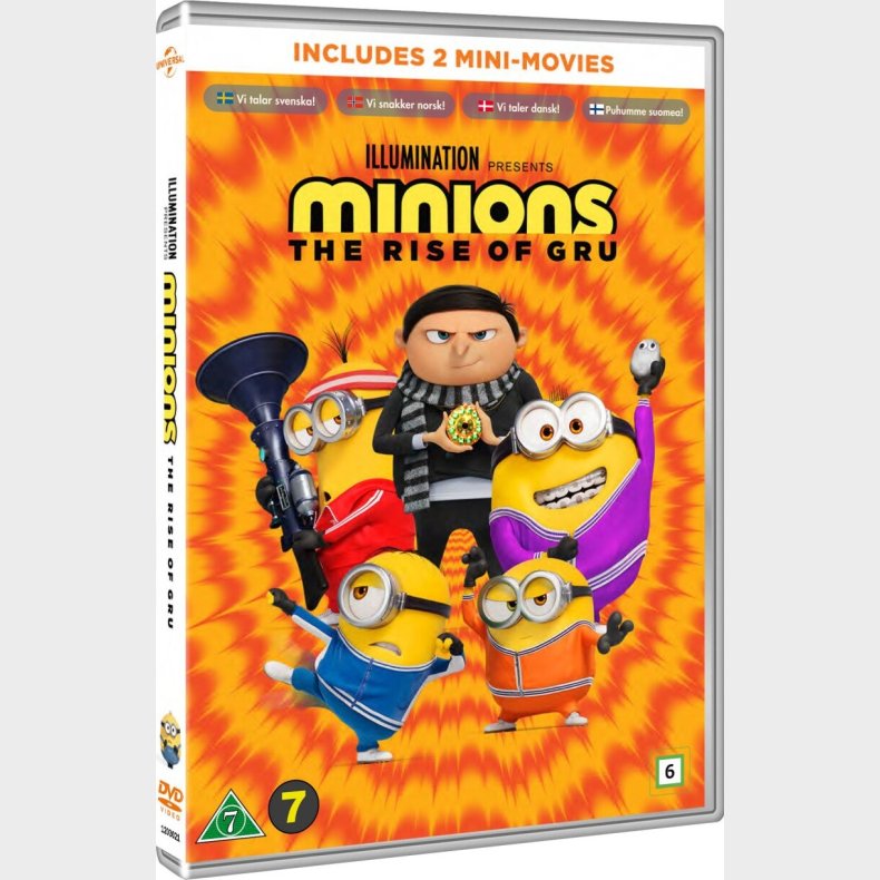 Minions 2 - Historien Om Gru / The Rise Of Gru - DVD - Film