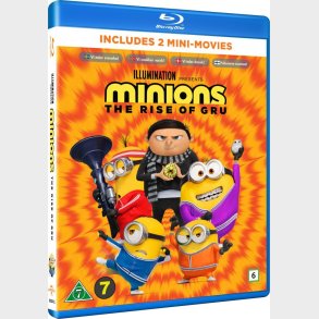 Minions 2 - Historien Om Gru / The Rise Of Gru - Blu-Ray