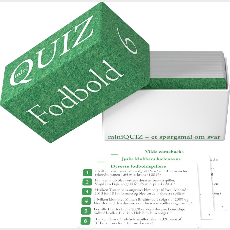 Miniquiz - Fodbold