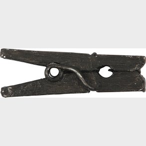 Minitjklemme - L 25 Mm - B 3 Mm - Sort - 36 Stk.