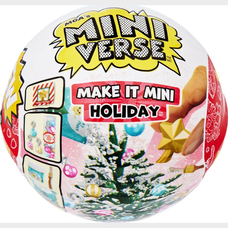 Miniverse - Make It Mini Diner: Holiday Licensed Wb Movie