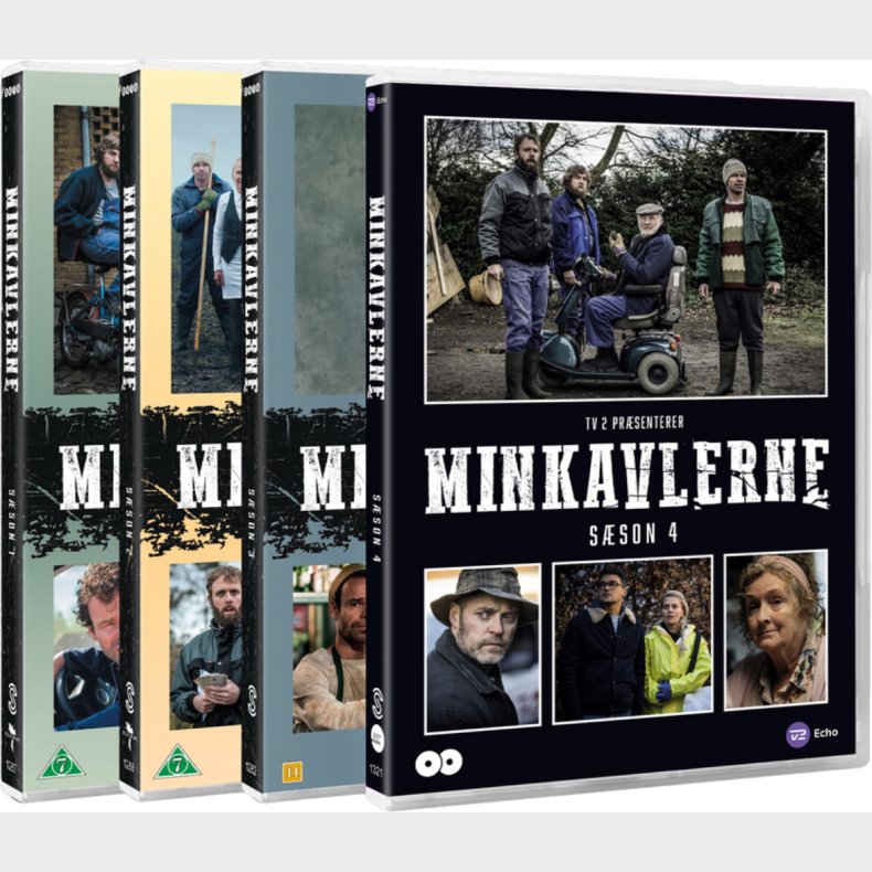 Minkavlerne - Sson 1-4 Boks - DVD - Tv-serie