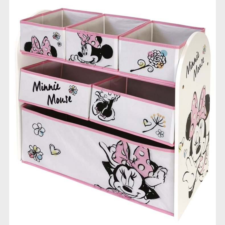 Minnie Mouse Tr� Reol m/6 kurve