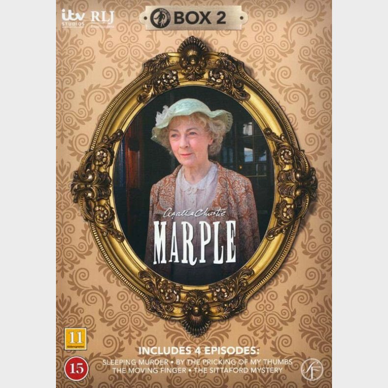 Miss Marple - Boks 2 - DVD - Tv-serie