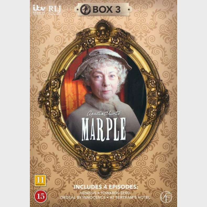 Miss Marple - Boks 3 - DVD - Tv-serie