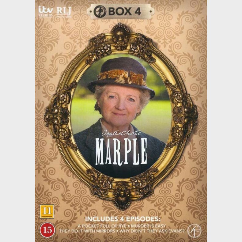 Miss Marple - Boks 4 - DVD - Tv-serie