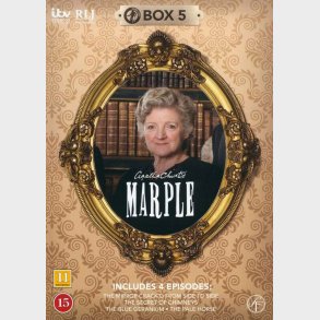 Miss Marple - Boks 5 - DVD - Tv-serie