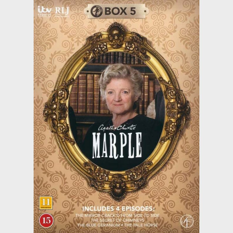 Miss Marple - Boks 5 - DVD - Tv-serie