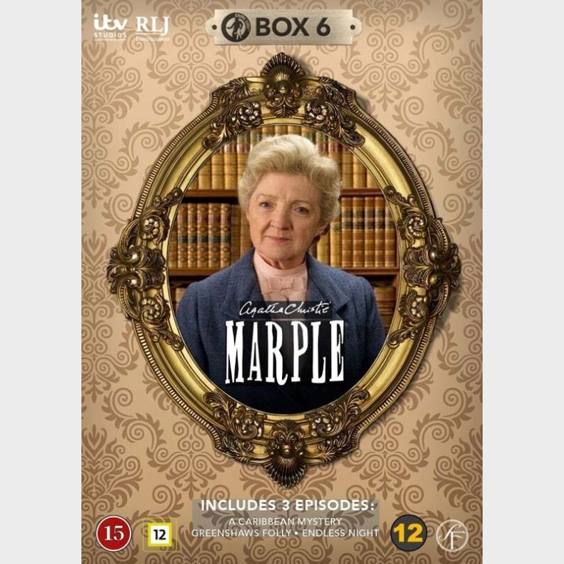 Miss Marple - Boks 6 - DVD - Tv-serie