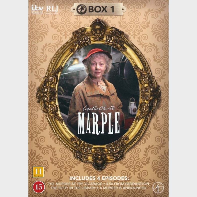 Miss Marple - Boks 1 - DVD - Tv-serie