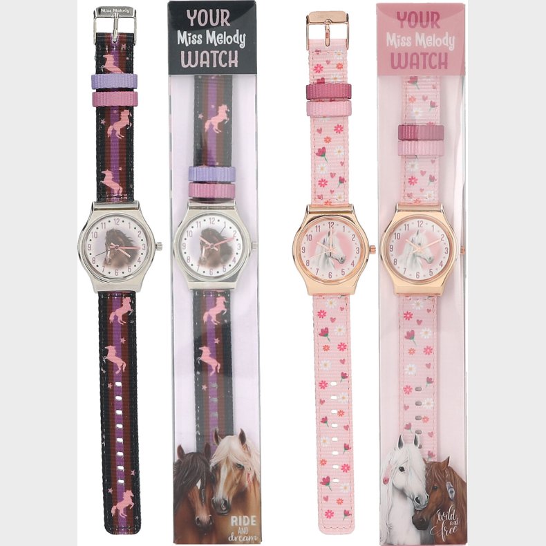 Miss Melody - Armb�ndsur Til B�rn - Hest - Overraskelse