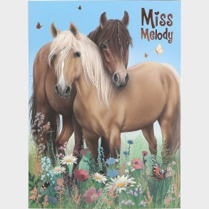 Miss Melody - Brevpapir - Med 36 Dele Og 95 Klisterm�rker