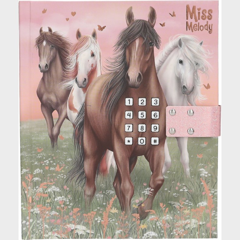 Miss Melody - Dagbog Med Kodel�s Og Musik - Bog