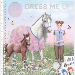Miss Melody - Klisterm�rkebog Til B�rn - Dress Me Up - Bog