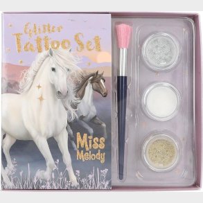 Miss Melody - Glitter Tattoo S�t Til B�rn