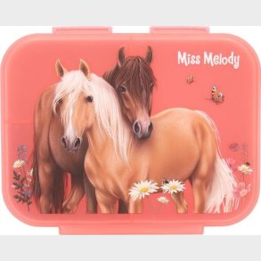 Miss Melody - Madkasse Med 3 Rum - Blomster
