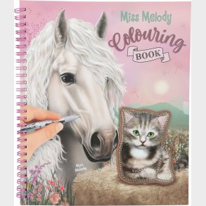 Miss Melody - Malebog M/pels Og Pailletter - Bog