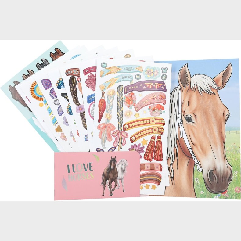 Miss Melody - Malebog Med Klisterm�rker - Miss Melody - Bog