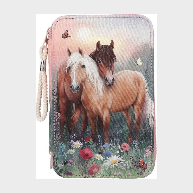 Miss Melody - Trippel Penalhus Med Indhold - Flowers