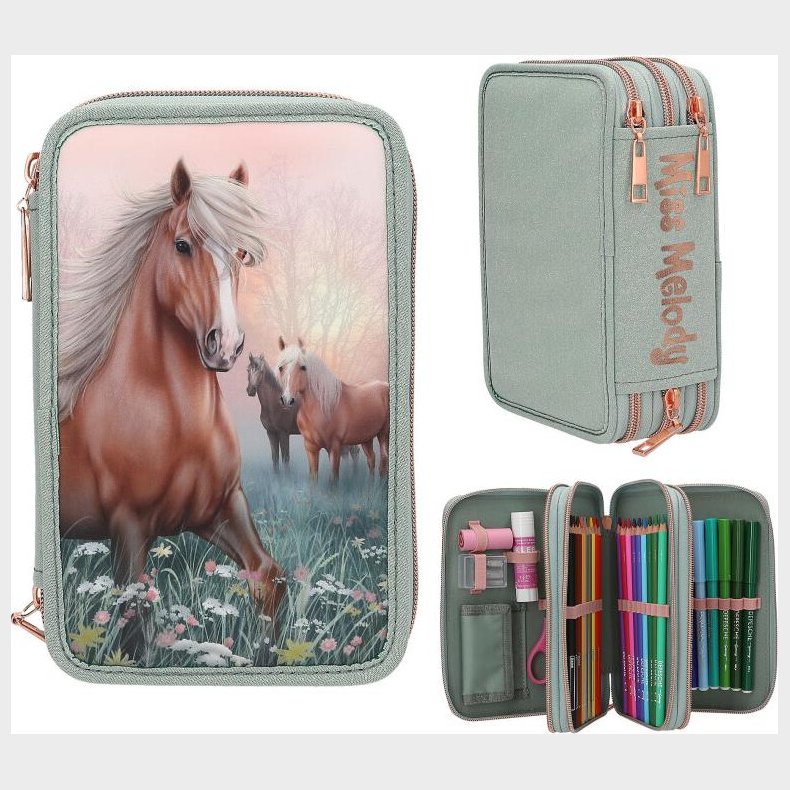 Miss Melody - Trippel Penalhus Med Indhold - Romantic Fields