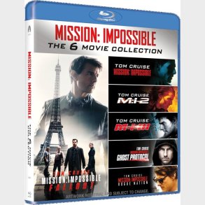Mission Impossible 1-6 - Box Set - Blu-Ray