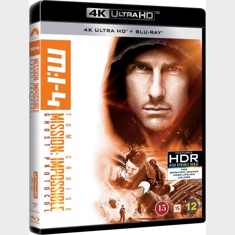 Mission Impossible 4 - Ghost Protocol - 4K Blu-Ray