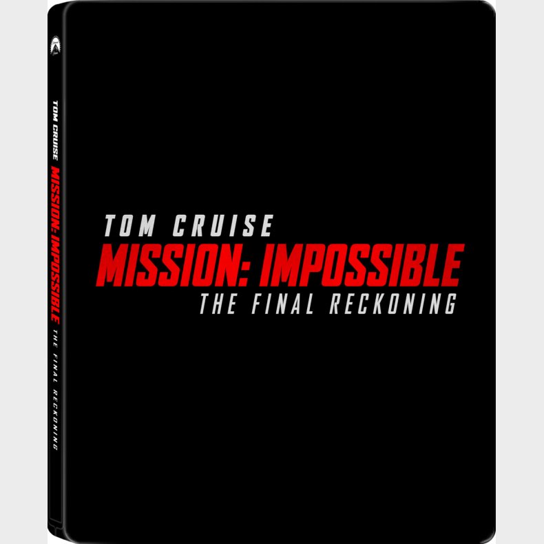 Mission Impossible - The Final Reckoning - Steelbook - 4K Blu-Ray