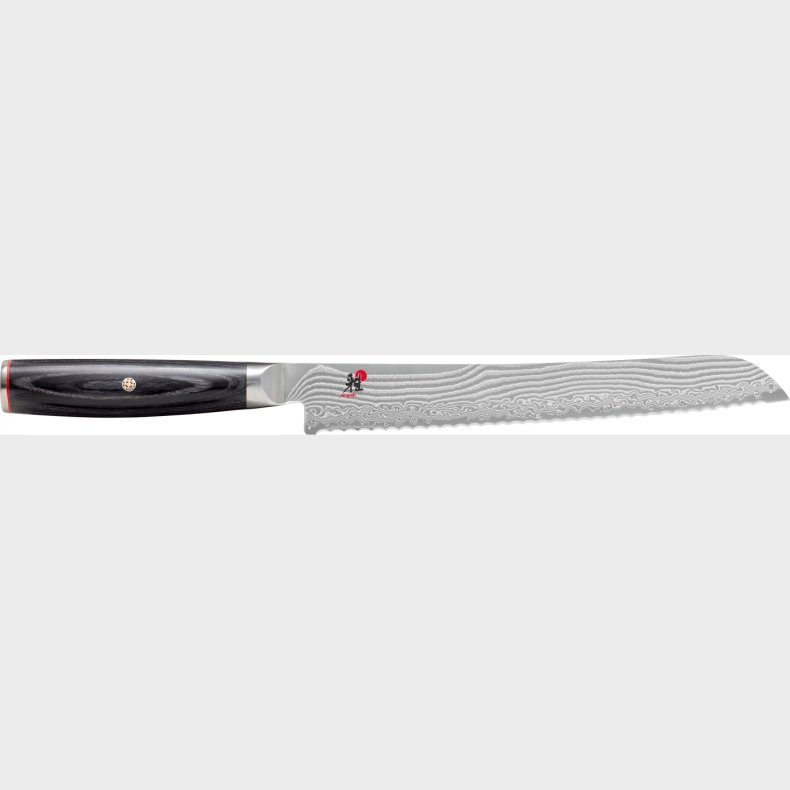 Miyabi - 5000 Fc-d Br�dkniv - Sort - 24 Cm