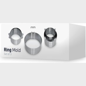 Justerbare Kageringe S�t - 3 Stk - Mikamax