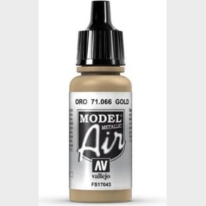 Vallejo - Model Air - Gold Metallic - 17 Ml - 71066
