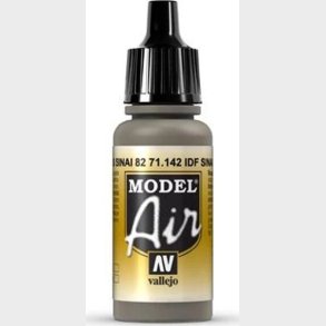 Vallejo - Model Air - Idf Sinai Grey 82 Mat - 17 Ml - 71142