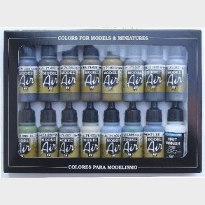 Vallejo - Model Air Maling St - Wwii British Colors Raf & Faa - 16x17 Ml