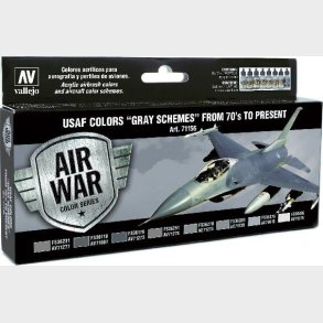 Vallejo - Air War Usaf Colors Grey Schemes 17 Ml - 71156