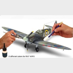 Revell - Model Maling St - Raf Wwii - 8x17 Ml