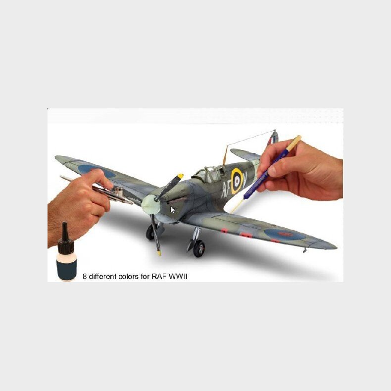 Revell - Model Maling St - Raf Wwii - 8x17 Ml