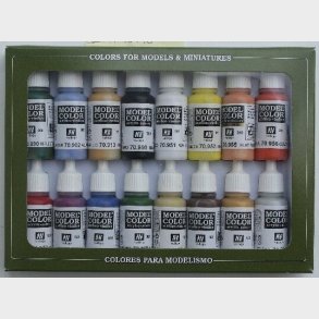 Vallejo - Model Color Maling S�t - Usa Basics - 16x17 Ml