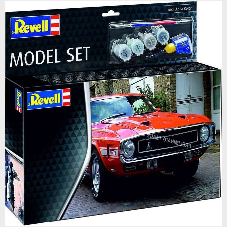 Revell - Ford Mustang Shelby Gt500 Bil Bygges�t - 1:25 - 67729