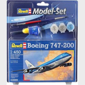 Revell - Boeing 747-200 Modelfly - 1:450 - 63999