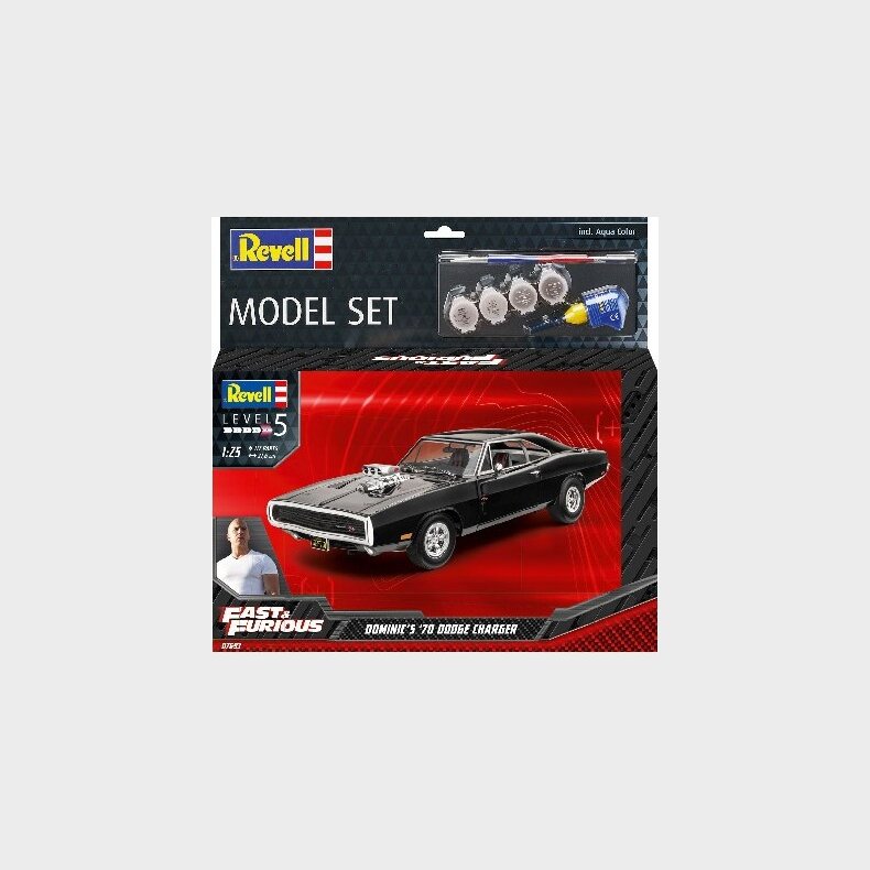 Revell - Fast & Furious Dodge Male Byggest Modelbil  - 67693