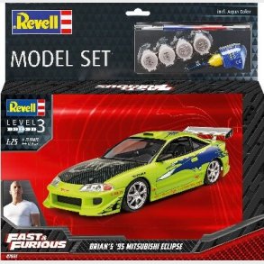 Revell - '95 Mitsubishi Ecclipse Bygges�t - 1:24 - Level 3 - 67691