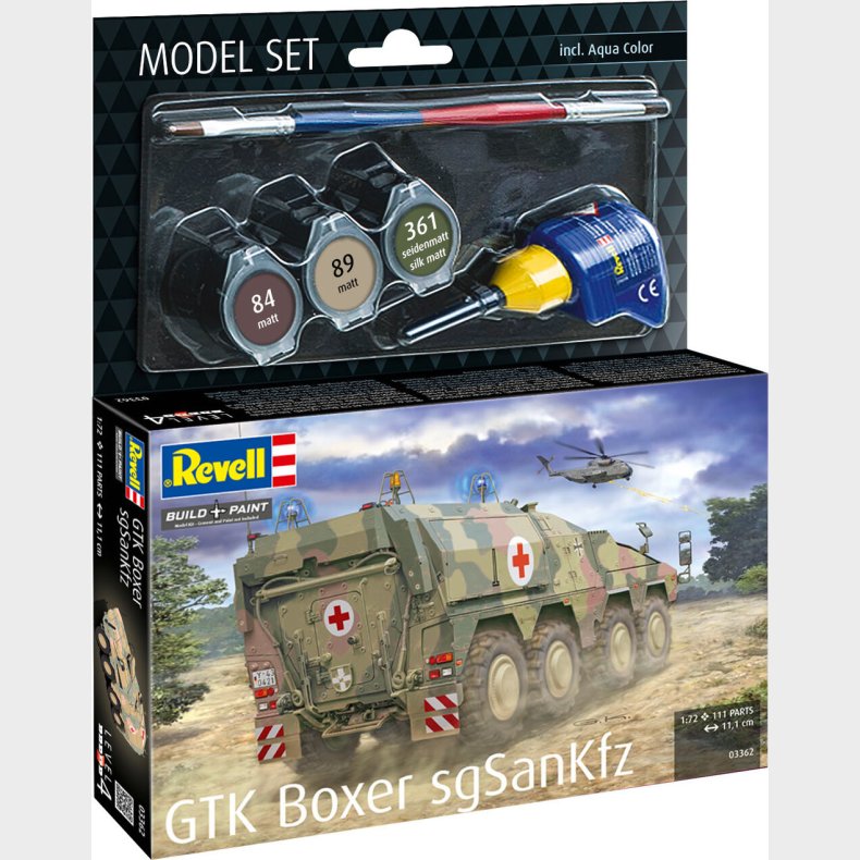Revell - Gtk Boxer Sgsankfz  - Byggest - 1:72 - 63362