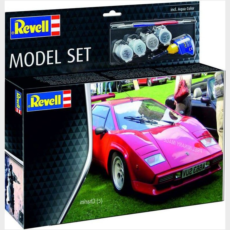 Revell - Lamborghini Countach Lp500s Modelbil -  1:24 - 67730