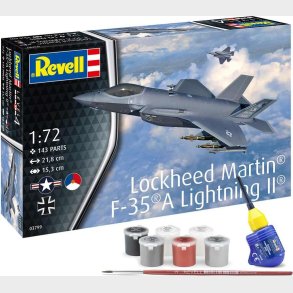 Revell - Lockheed Martin F-35a Lightning Ii - 1:72 - Level 4 - 63799