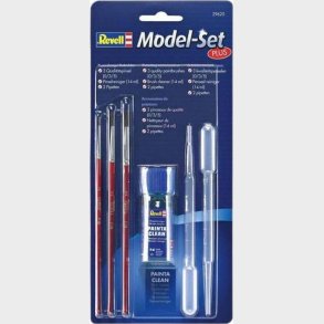 Revell - Penselst Inkl. Penselrens Og 2 Pipetter - 29620