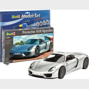 Revell - Porsche 918 Spyder Bygges�t Inkl. Maling - 1:24 - 67026
