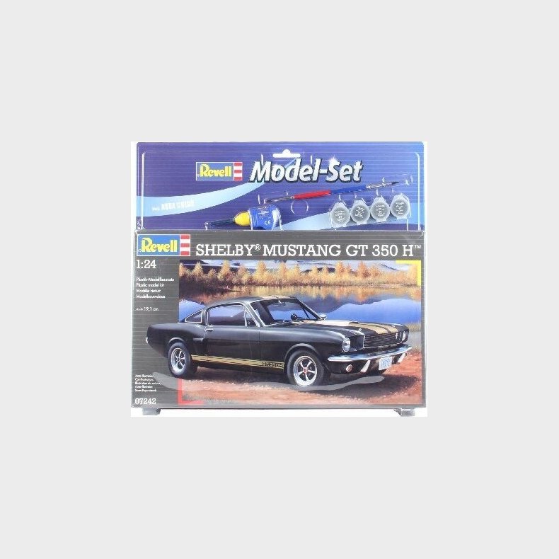 Revell - Shelby Mustang Gt 350 H Bygges�t Inkl. Maling - 1:24 - 67242